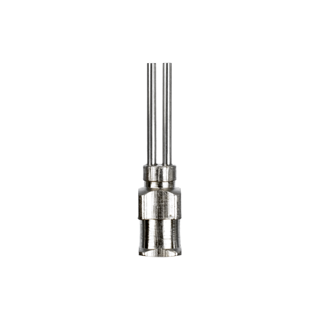 Aiguilles de distribution à double extrémité en acier inoxydable