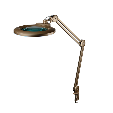 Lampes avec loupe
