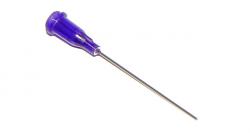 Aiguilles de distribution collées avec canule en acier inoxydable 38,1mm violet 21G 1pc