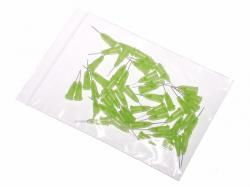 Aiguilles de distribution collées avec canule en acier inoxydable 25,4mm olive 14G 50pcs