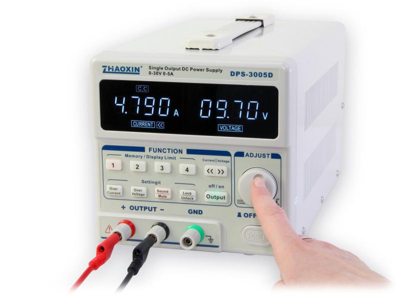 Alimentation de laboratoire programmable de précision à commande numérique 30V/5A type DPS-3005D