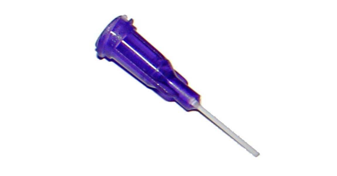 Aiguilles de distribution avec canule flexible en polypropylène violet 21G 1pc