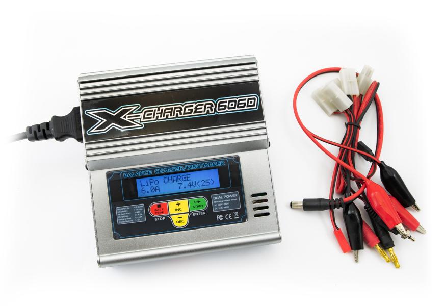 Chargeur de batterie AD-6 avec double alimentation 230V/12V