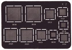 Gabarit pour circuits BGA à refusion type K