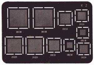 Gabarit pour circuits BGA à refusion type K