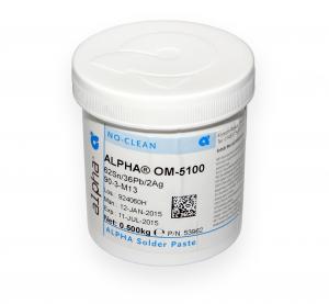 Pâte à souder au plomb Alpha OM-5100