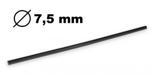 Cartouche noire fusible pour pistolet à colle diamètre 7,5mm