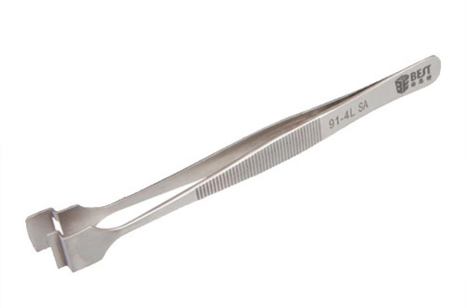Pincettes en acier inoxydable pour assiettes et tranches BEST BST-91-4L