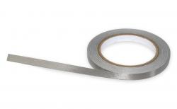 Ruban adhésif de blindage conducteur tissé en fibres métalliques, largeur 10 mm