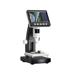 Microscope numérique avec écran LCD de 4,3 pouces, résolution de 2 millions de pixels, USB-C