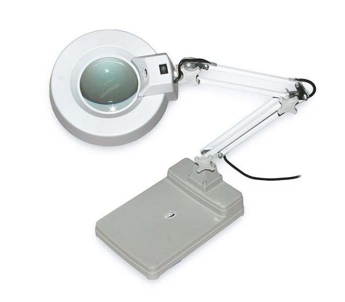 Loupe de table avec éclairage LED T86-C grossissement 3 dioptries