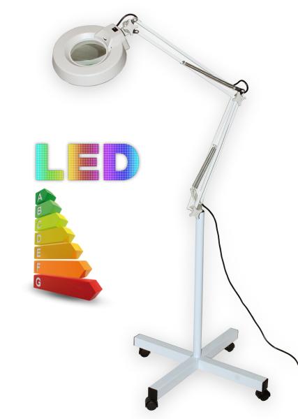 Loupe de table avec éclairage LED T86-E grossissement 3 dioptries