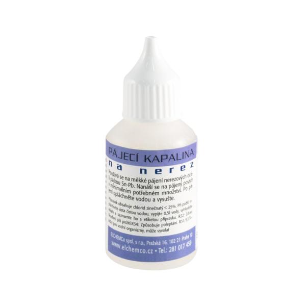 Liquide de soudure pour acier inoxydable et allié 30ml