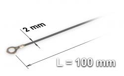 Fil fusible par résistance de rechange pour machine à souder KS-100 largeur 2 mm