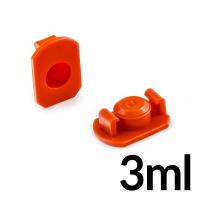 Bouchon supérieur pour cartouches de 3ml pour un diamètre de 9.5mm