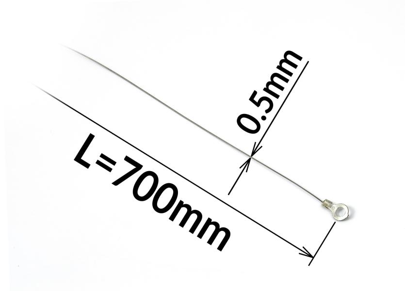 Fil de résistance de coupe pour les machines à souder FRN-700 et PFS-700A largeur 0.5mm