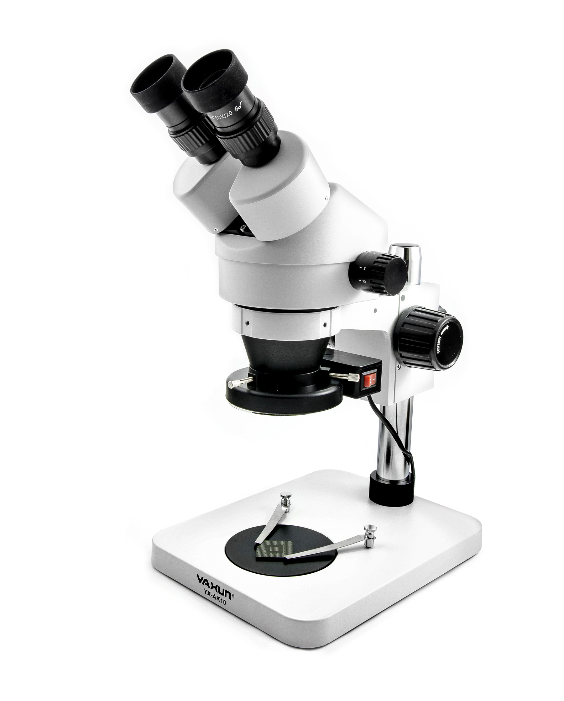 Microscope professionnel stéréoscopique Yaxun YX-AK10 avec