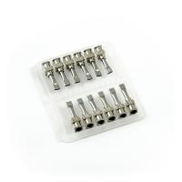 Aiguilles distributrices plates en acier inoxydable 11G 0,5" set 12pcs