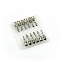 Aiguilles de distribution plates en acier inoxydable 12G 0.5\" set 12pcs