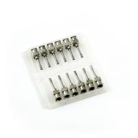 Aiguilles plates de distribution en acier inoxydable 15G 0.5" set 12pcs