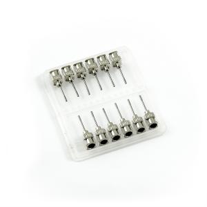 Aiguilles plates de distribution en acier inoxydable 20G 0.5" set 12pcs