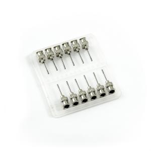 Aiguilles plates de distribution en acier inoxydable 20G 0.5" set 12pcs