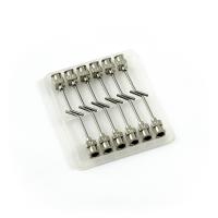 Aiguilles distributrices courbes à 45° en acier inoxydable 17G 1" set 12pcs