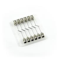 Aiguilles de distribution incurvées à 45° en acier inoxydable 24G 1" set 12pcs