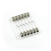 Aiguilles distributrices incurvées à 45° en acier inoxydable 26G 1\" set 12pcs