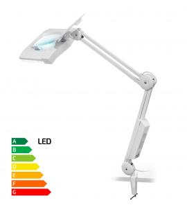 Loupe de table avec éclairage LED type Giga grossissement 8D