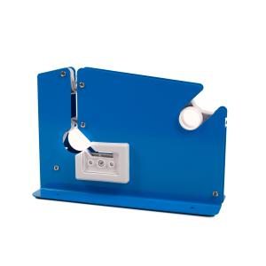 Colleuse de sacs pour la fermeture manuelle de sacs et de sachets à l'aide d'une bande adhésive
