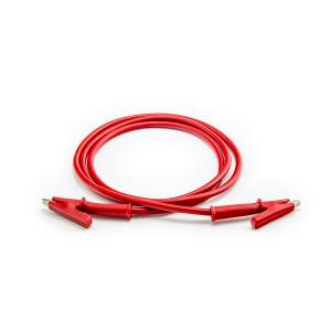Câble de connexion pince-croc 100cm rouge