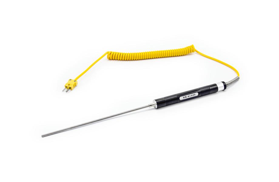 Sonde thermocouple à aiguille type K, -50 à 600°C