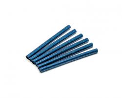 Bâton pistolet à paillettes bleu 7,5mm 1pc