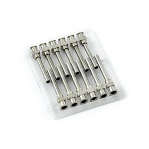 Aiguilles de distribution en acier inoxydable 10G 1" set 12pcs