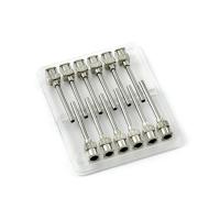 Aiguilles de distribution en acier inoxydable 13G 1" set 12pcs