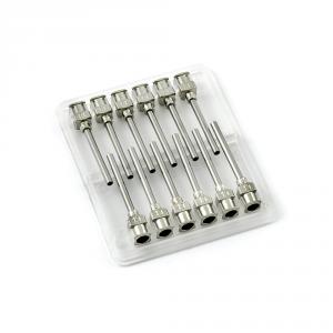 Aiguilles de distribution en acier inoxydable 13G 1" set 12pcs