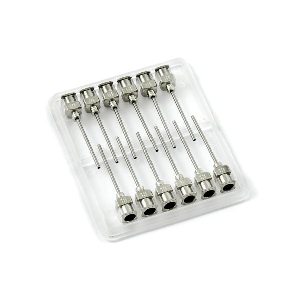 Aiguilles distributrices en acier inoxydable 18G 1" set 12pcs