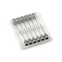 Aiguilles de distribution en acier inoxydable 19G 1\" set 12pcs