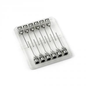 Aiguilles de distribution en acier inoxydable 19G 1" set 12pcs