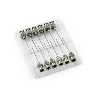 Aiguilles de distribution en acier inoxydable 24G 1\" set 12pcs