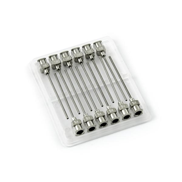 Aiguilles distributrices en acier inoxydable 18G 1,5" set 12pcs