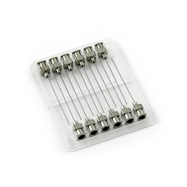 Aiguilles de distribution en acier inoxydable 23G 1,5" set 12pcs