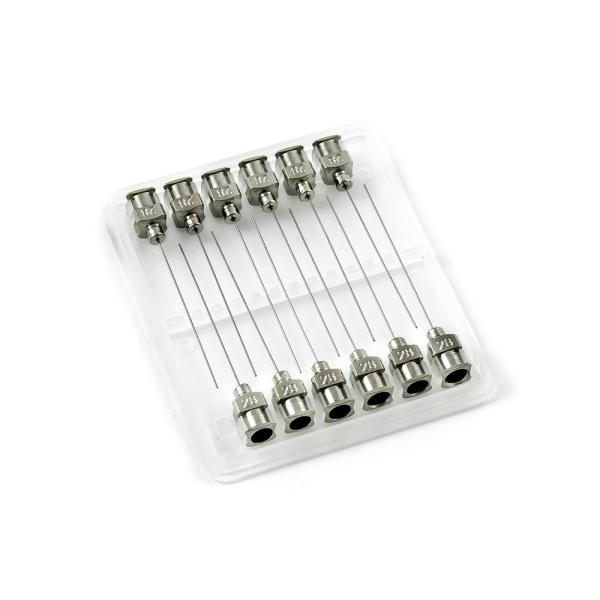 Aiguilles de distribution en acier inoxydable 28G 1,5" set 12pcs