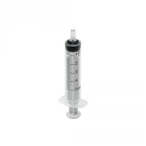 Seringue d'injection avec piston manuel 5ml