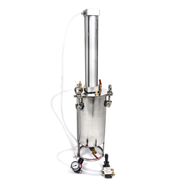 Réservoir sous pression en acier inoxydable avec piston 5L