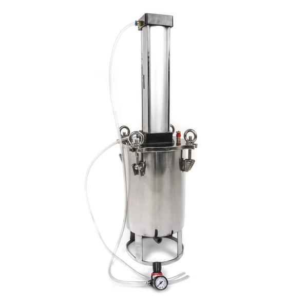 Autocuiseur en acier inoxydable avec piston 10L