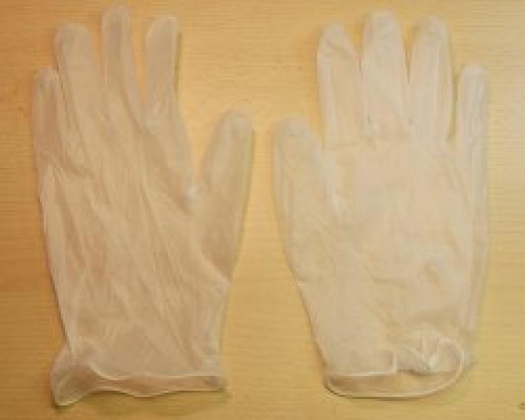 Gants en vinyle non poudrés 1 paire