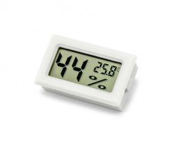 Panneau LCD hygromètre avec thermomètre blanc