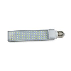 Ampoule LED E27, 80xLED, dissipateur thermique en aluminium, 6000K, 1200lm, 9W